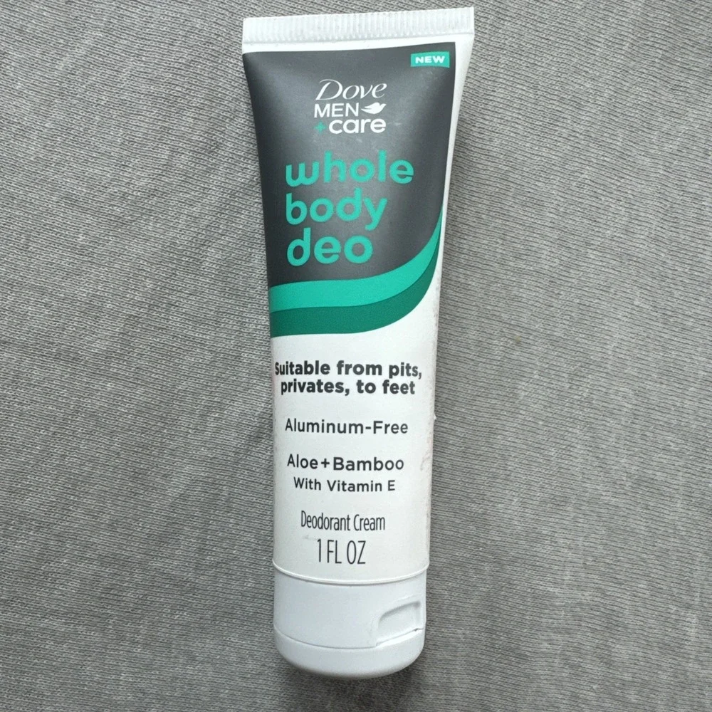 Dove Men+Care Whole Body Deo Aloe+Bamboo Vitamin E Deodorant Cream 1oz Lot of 12